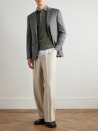 Canali - Impeccabile Double-Breasted Wool Suit Jacket - Gray