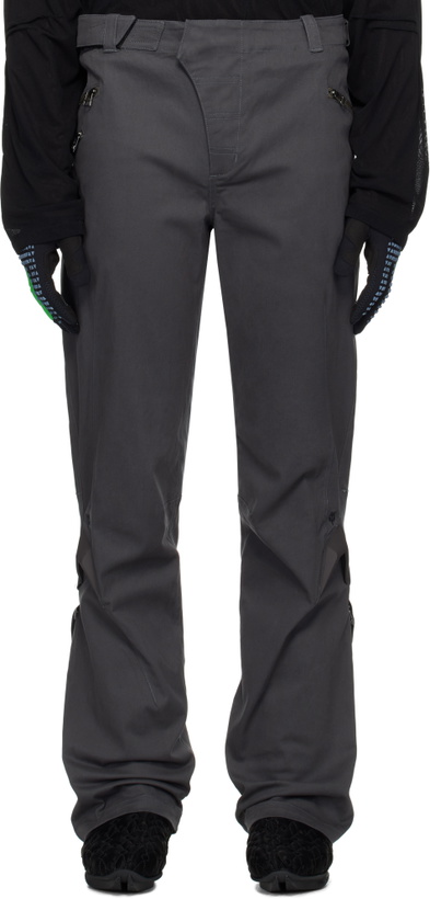Kiko Kostadinov Gray Rune Trousers Kiko Kostadinov