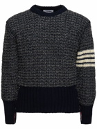 THOM BROWNE - Wool Classic Crewneck Sweater