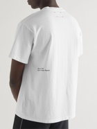 DISTRICT VISION - Karuna Logo-Print Recycled Cotton-Jersey T-Shirt - White