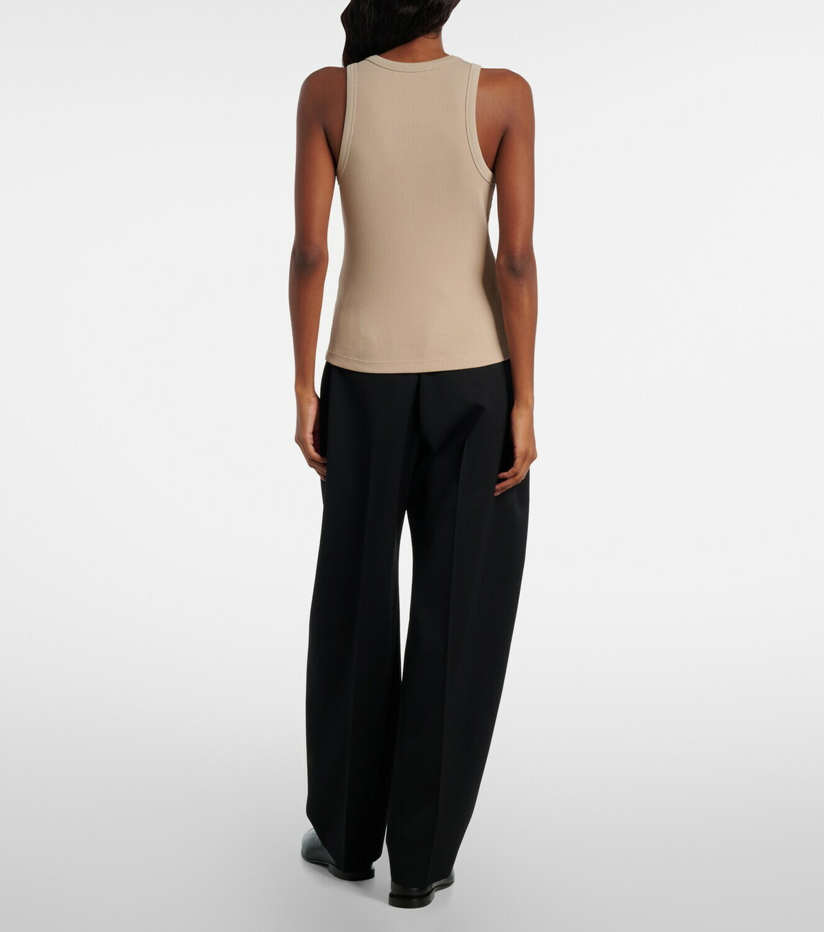 Givenchy Logo ribbed-knit cotton jersey tank top