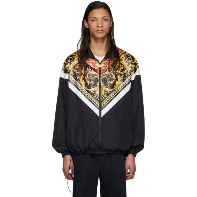 Photo: Versace Black and Gold Le Pop Classique Track Jacket