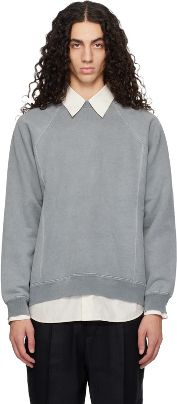 Photo: Lady White Co. Gray Heavy Gusset Crewneck Sweatshirt