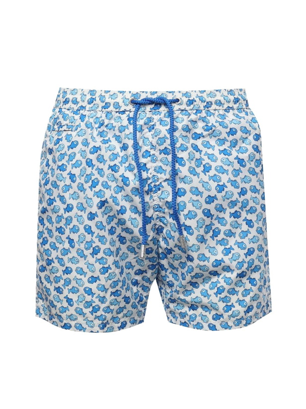 Photo: MC2 Saint Barth Pattern-printed Drawstring Swim Shorts