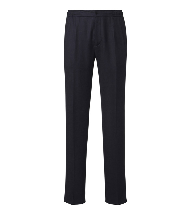 Photo: Rubinacci Virgin wool straight pants