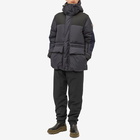 Moncler Grenoble Men's Roybon Down Parka Jacket in Navy