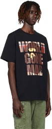 BAPE Black WGM Ape Head Overlap T-Shirt