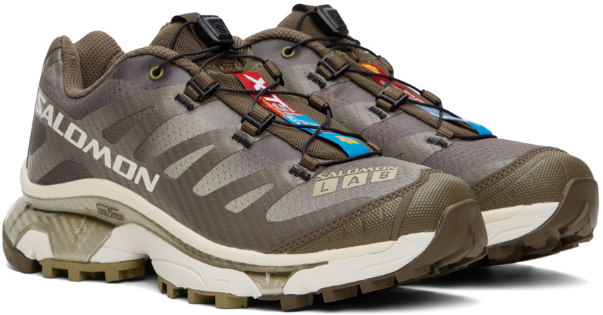 Salomon Khaki XT-4 OG Aurora Borealis Sneakers Salomon