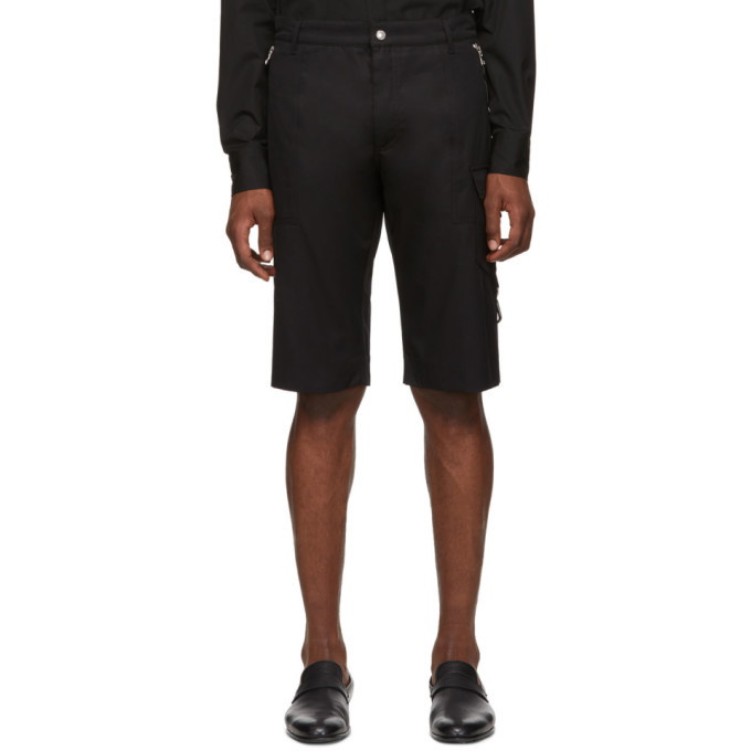 Photo: Alexander McQueen Black Pocket Detail Shorts