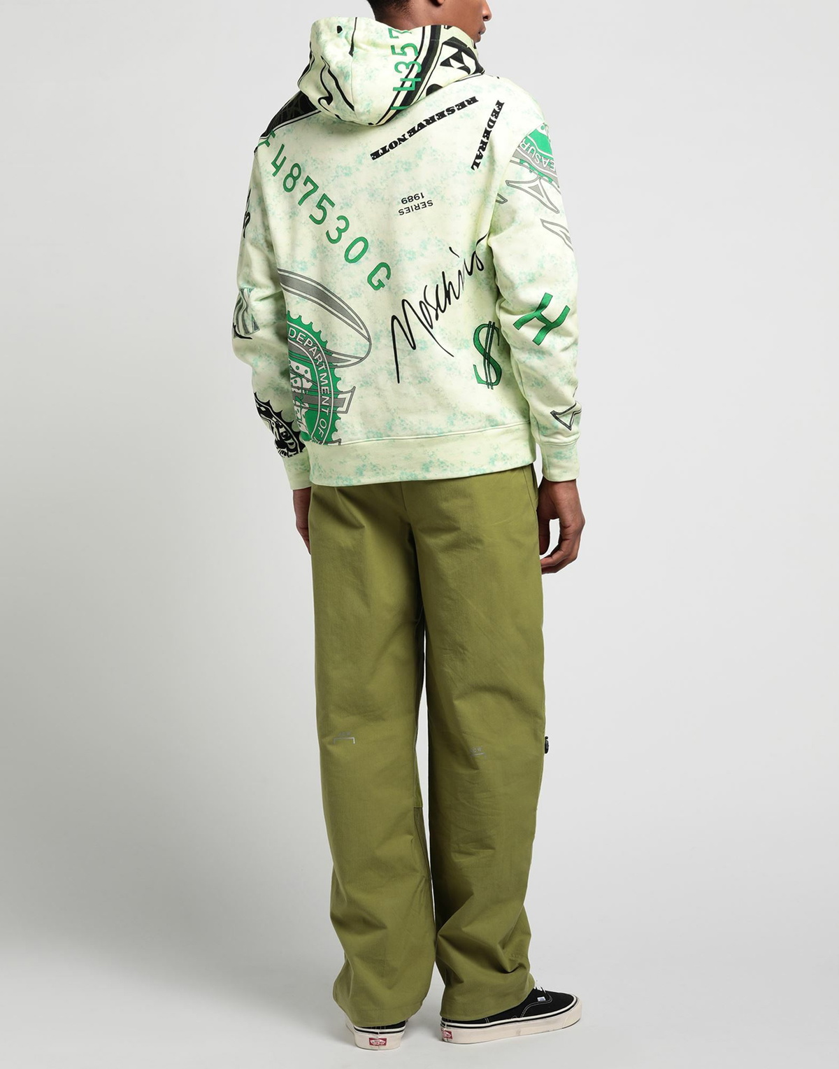 Moschino Mens Sweatshirt Light in Green