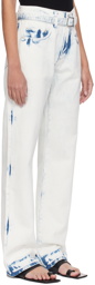 Proenza Schouler White & Indigo Ellsworth Jeans