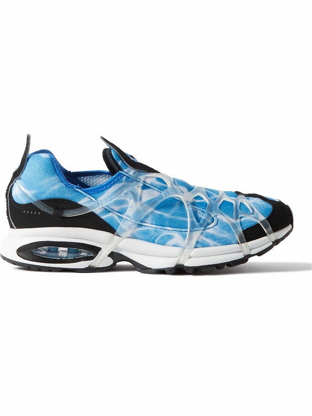 Photo: Nike - Air Kukini SE Tie-Dyed TPU-Trimmed Mesh and Neoprene Slip-On Sneakers - Blue