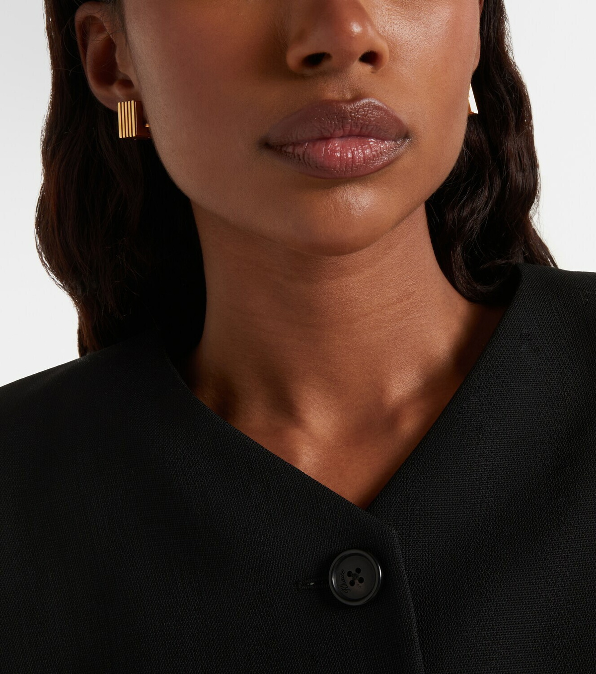 Khaite Empire 18kt gold-plated earrings