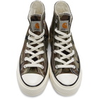 Carhartt Work In Progress Green Converse Edition Camo Chuck 70 Hi Sneakers