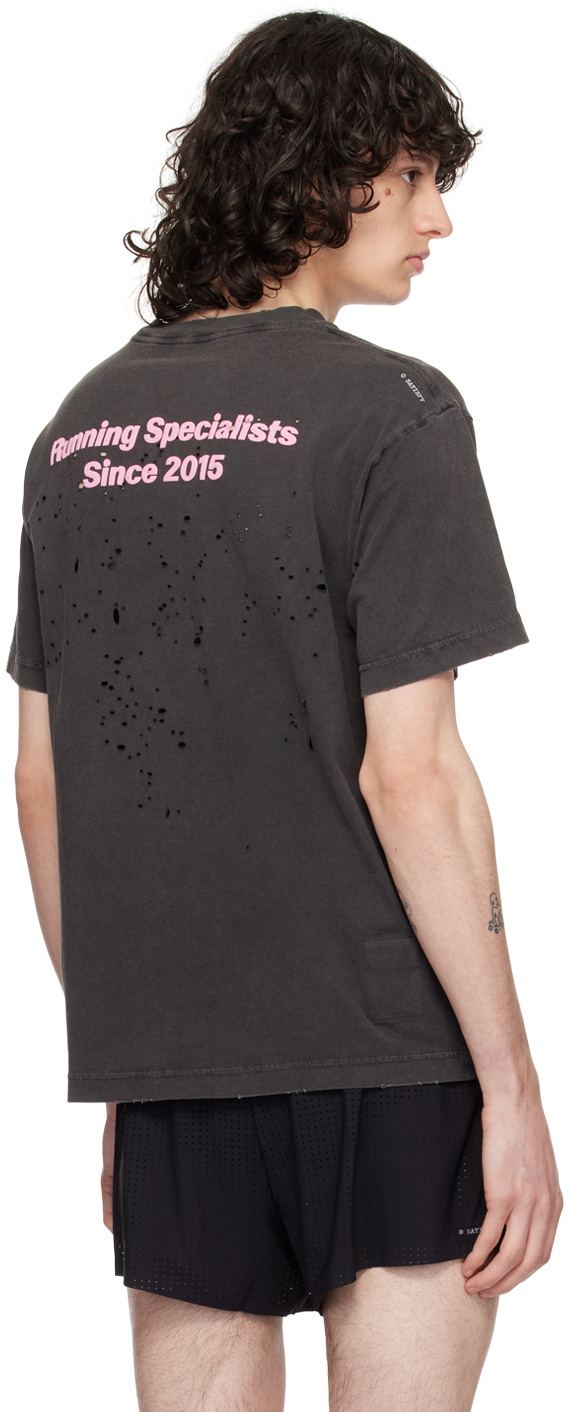 Satisfy Black Crewneck T-Shirt