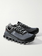 ON - Cloudvista Waterproof Rubber-Trimmed Ripstop Trail Running Sneakers - Black