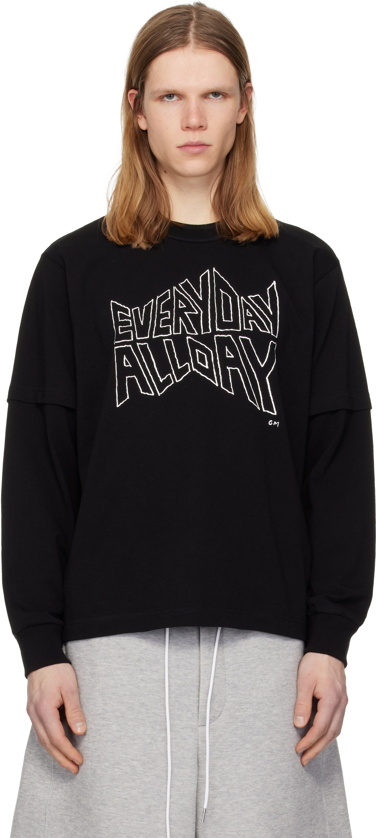 sacai Black Eric Haze Edition 'One Kind Word' T-Shirt Sacai