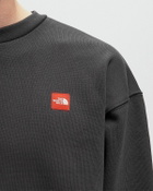 The North Face TNF Red Box Crew Black Mens Sweatshirt
