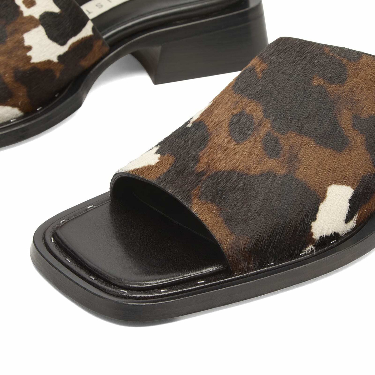 MIISTA Women's Alendra Asymmetric Sandals in Cow Aruna Tan Brown