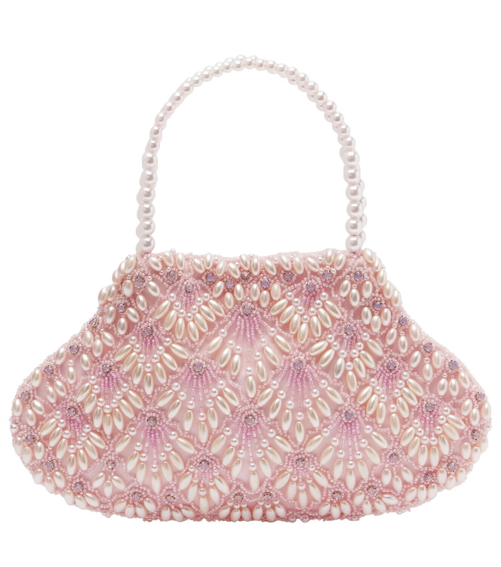Photo: Clio Peppiatt Scallop Mini embellished tote bag