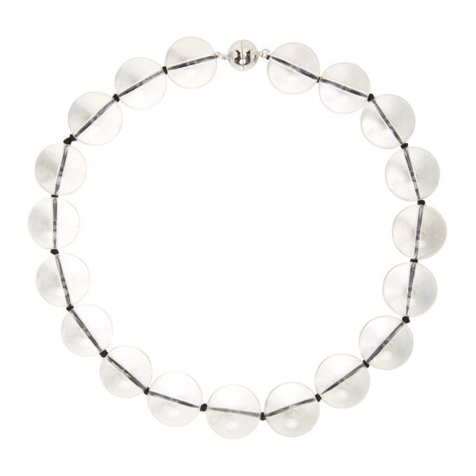 Sophie Buhai Silver and Transparent Quartz Perriand Collar Sophie Buhai Silver and Transparent Quartz Perriand Collar