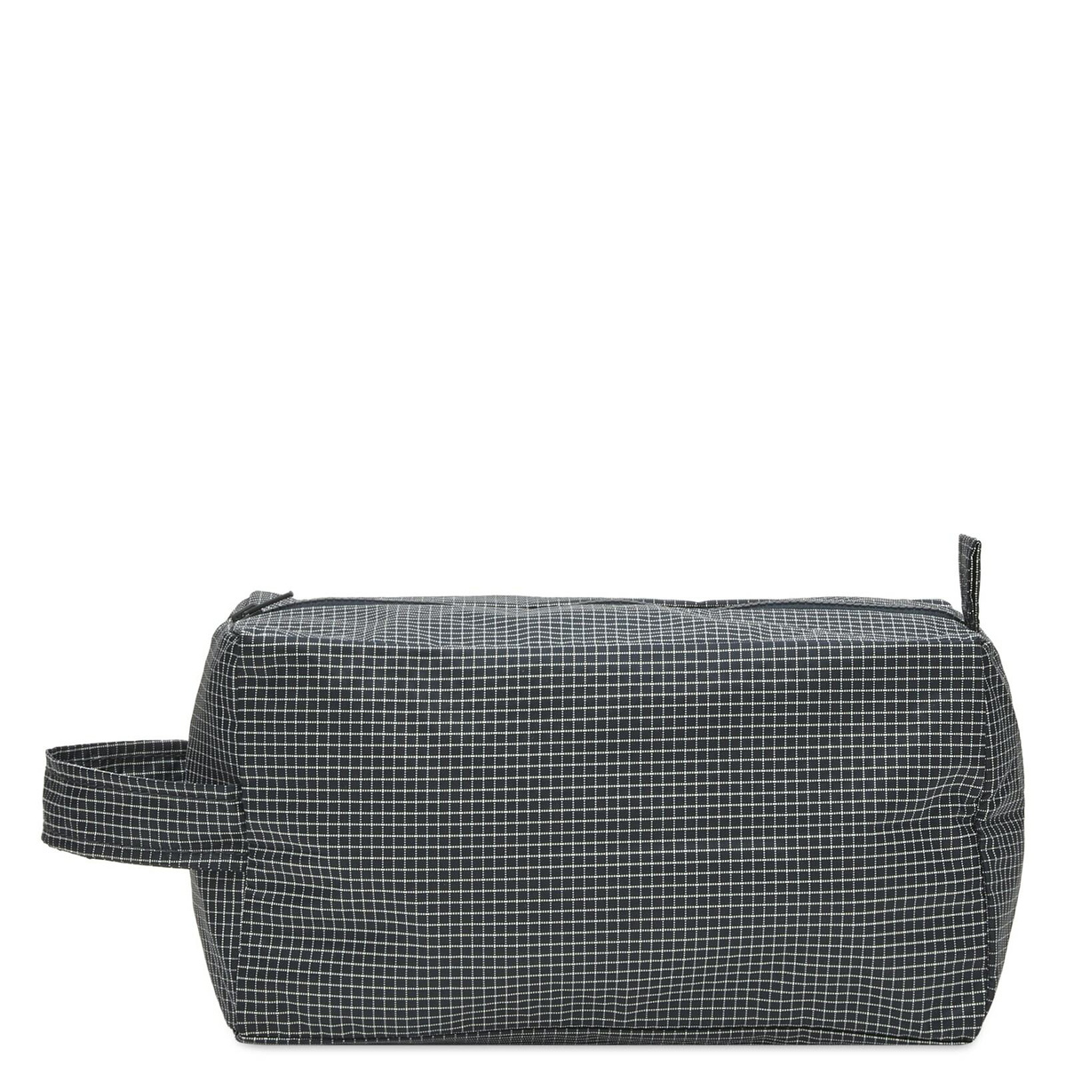 HAY Grid Wash Bag - Medium in Dark Blue 