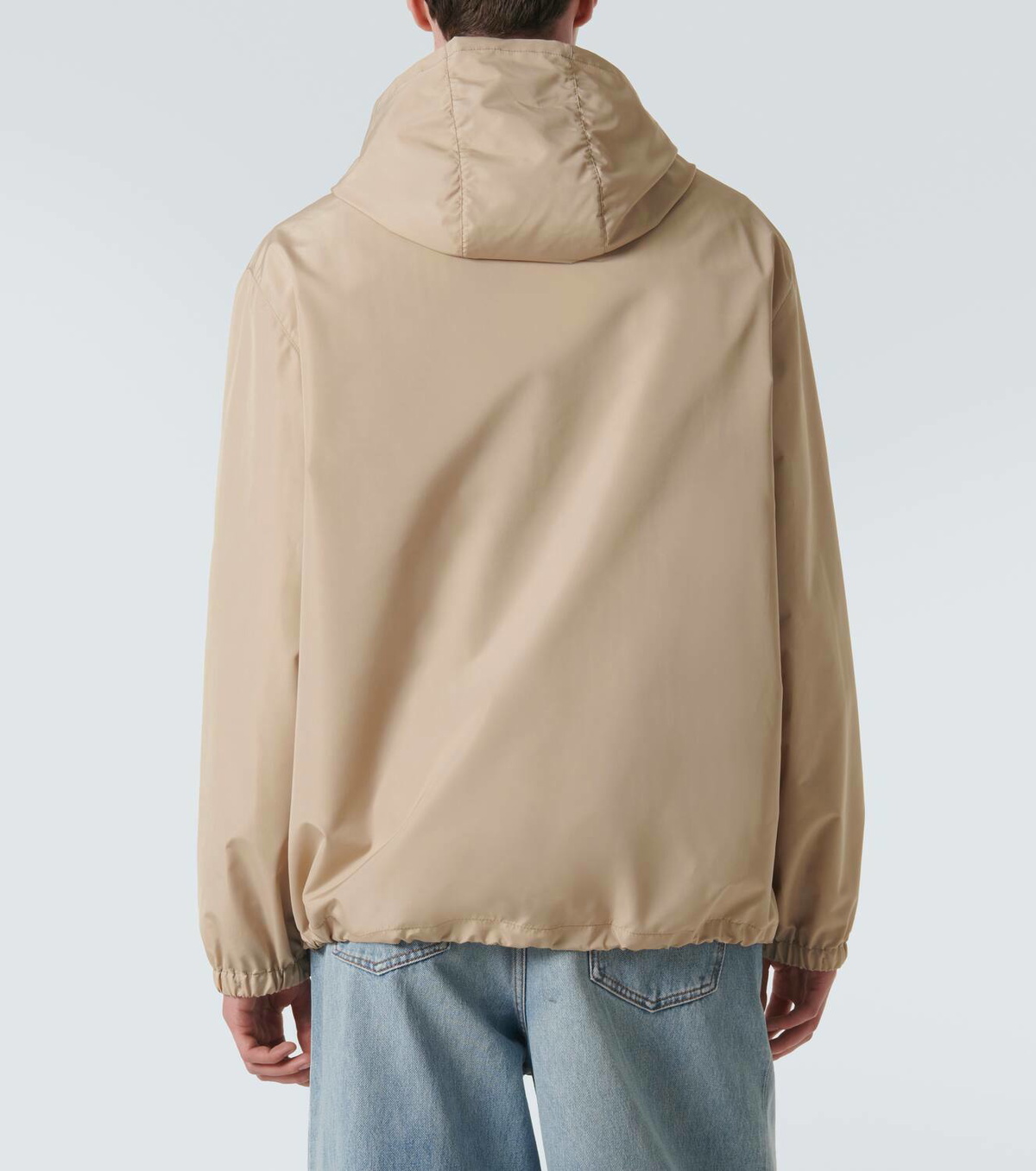 ジャケット MIUMIU EMBROIDERED TECH FABRIC JACKET Miu Miu Logo embroidered technical jacket Miu Miu