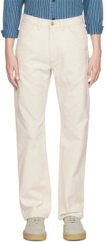 Photo: Polo Ralph Lauren SSENSE Exclusive Off-White The New Denim Project Edition Painter Jeans