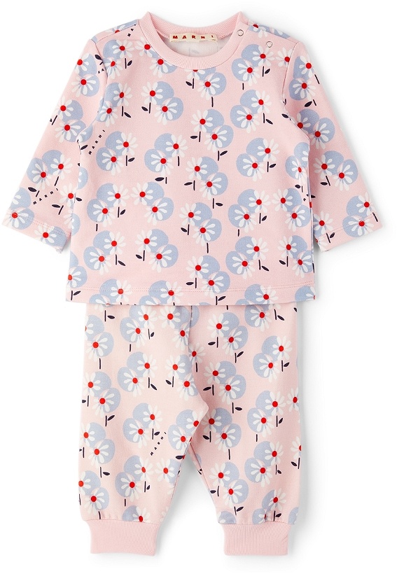 Photo: Marni Baby Flower Pyjamas Set