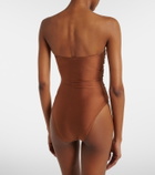 Zimmermann Bow-detail cutout swimsuit