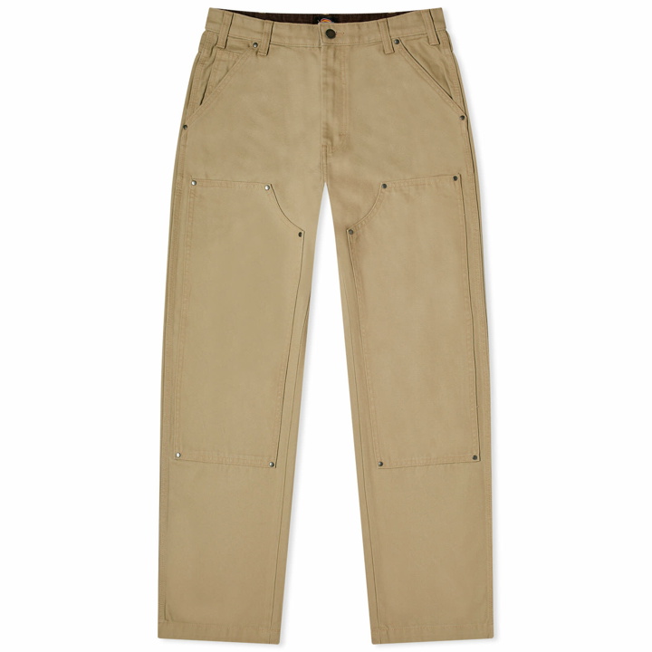 Photo: Dickies Men's Duck Canvas Utility Pants in Stone Washed Desert Sand