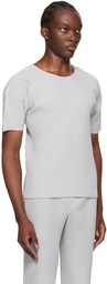 HOMME PLISSÉ ISSEY MIYAKE Gray Basics T-Shirt