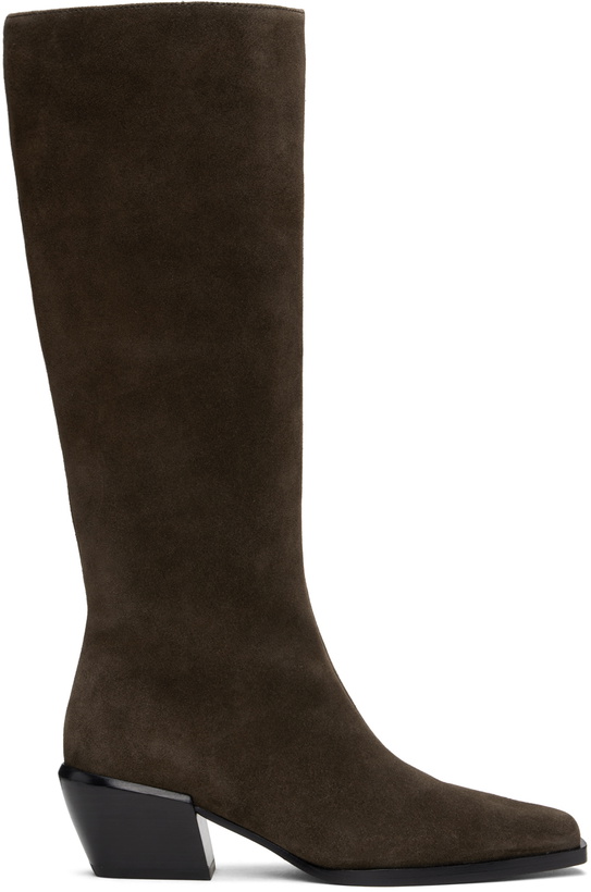 Photo: rag & bone Brown Joni Knee High Tall Boots
