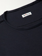 Kiton - Cotton-Jersey T-Shirt - Blue