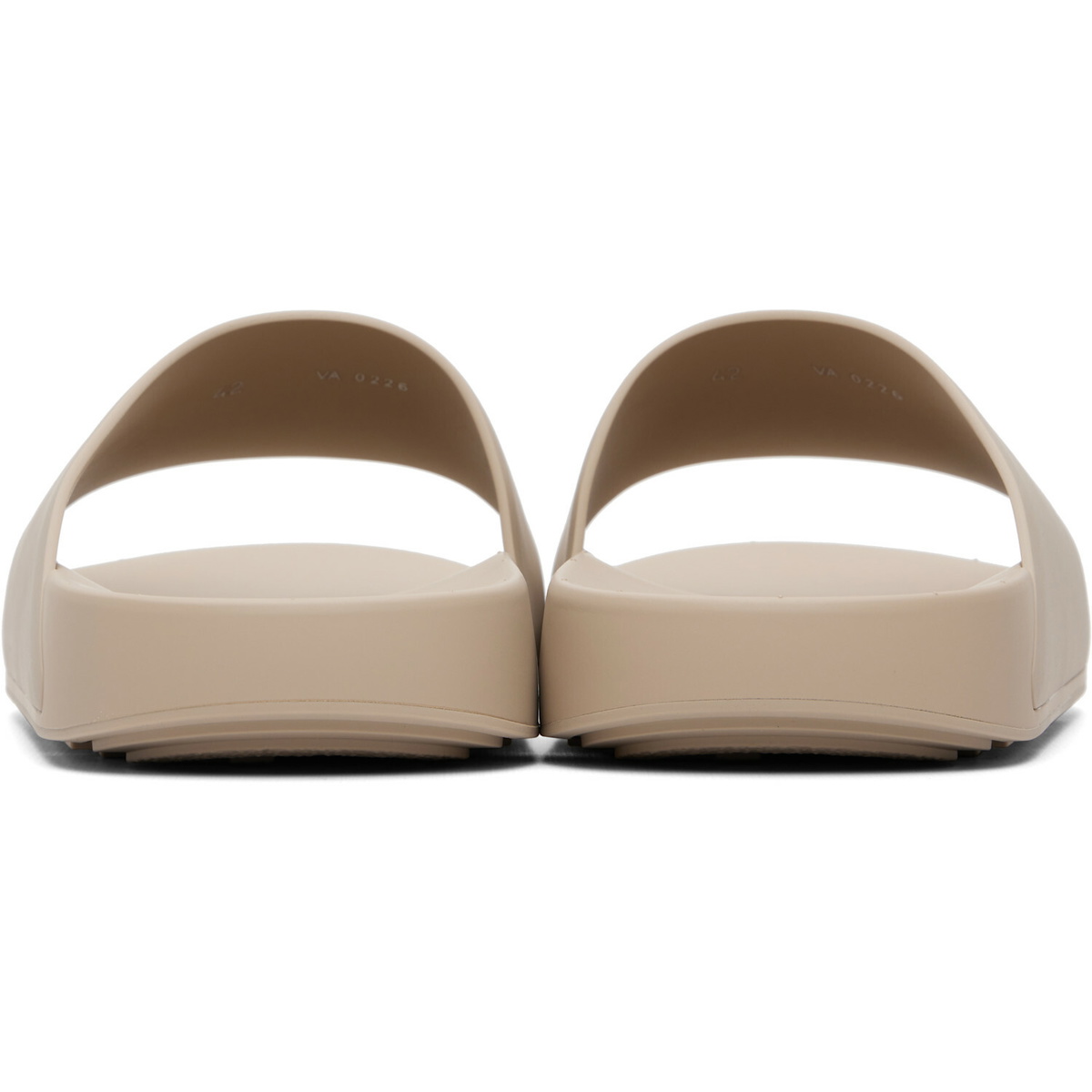 Givenchy Beige Label Slide Sandals