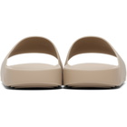 Givenchy Beige Label Slide Sandals