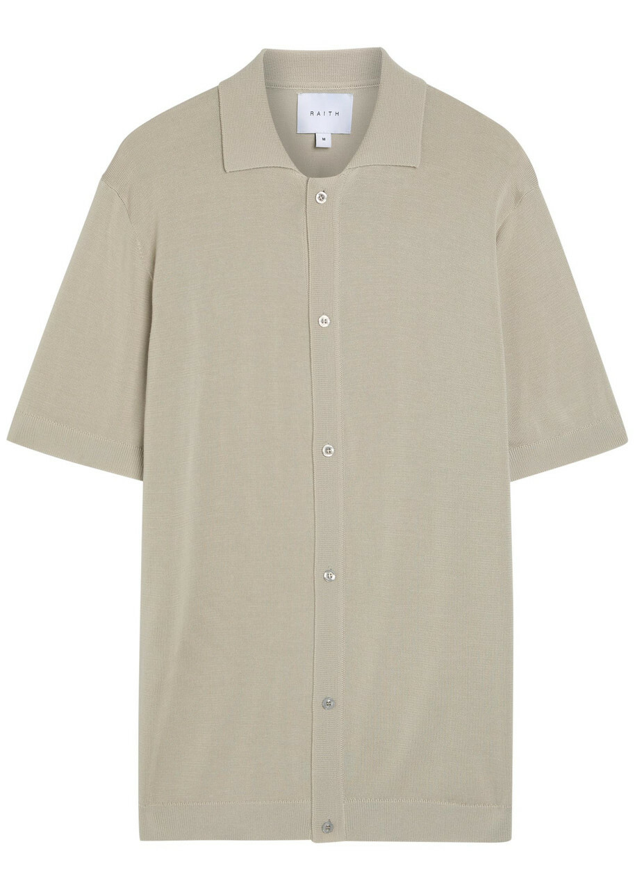 Raith Pedro Knit Shirt Cream