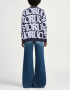 Fiorucci Womens Sweater Sky in Blue