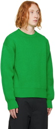 Bottega Veneta Green Triangle Sweater