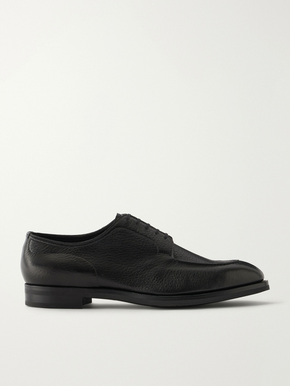 Edward Green - Dover Suede Derby Shoes - Black