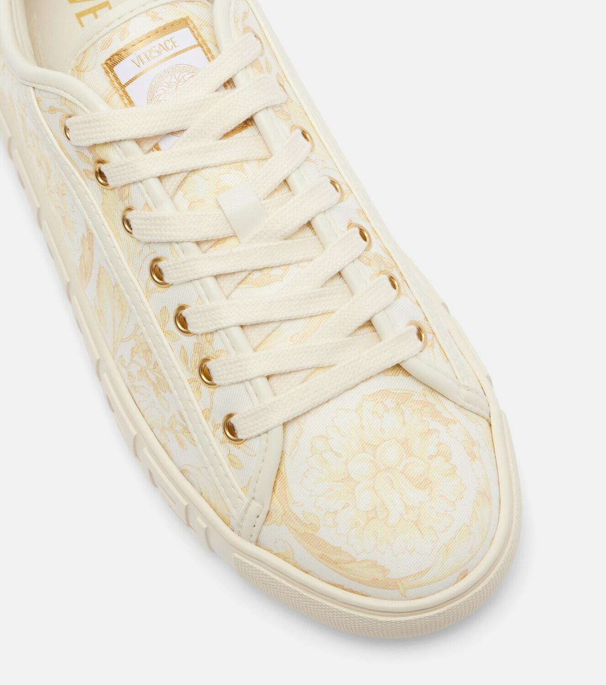 Versace Greca canvas sneakers