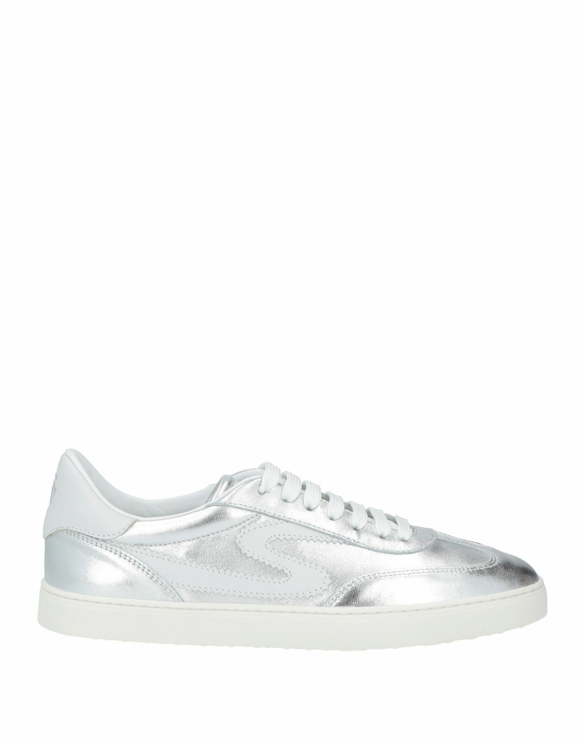 Stuart Weitzman Womens Sneakers in Silver