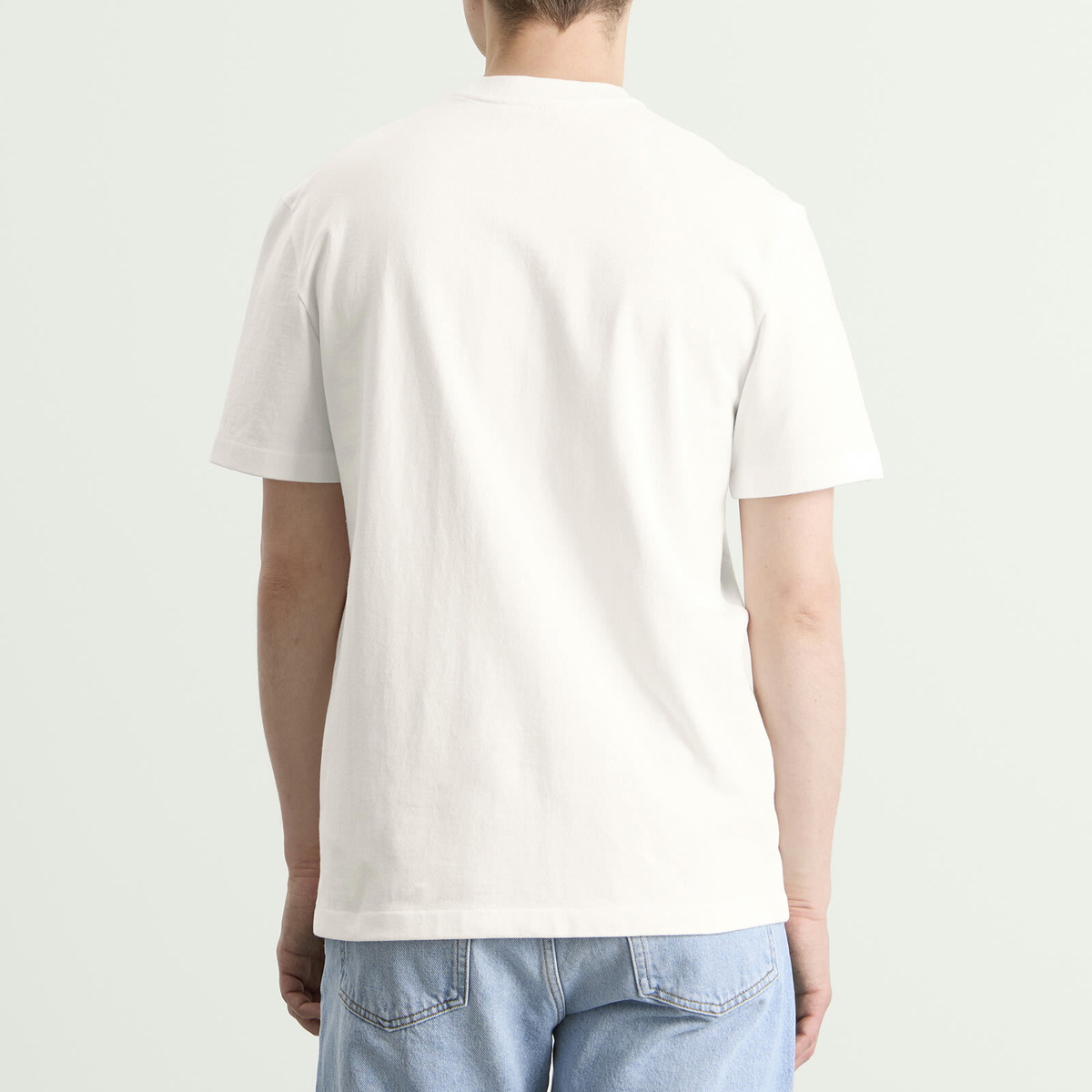 Jil Sander Men's JIL Logo T-Shirt in Optic White