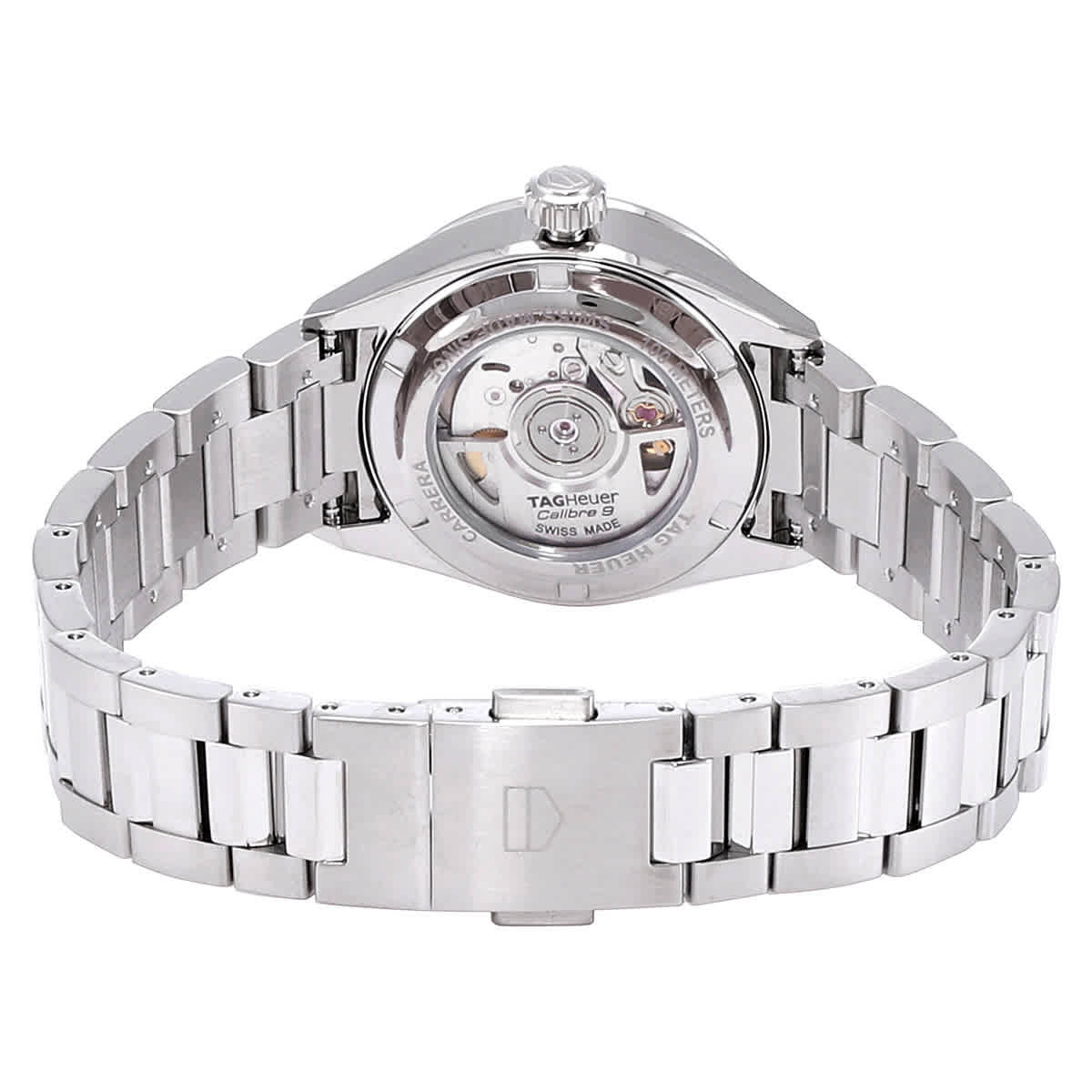 Tag Heuer Carrera Automatic White Mother of Pearl Dial Ladies Watch WBN2410-BA0621