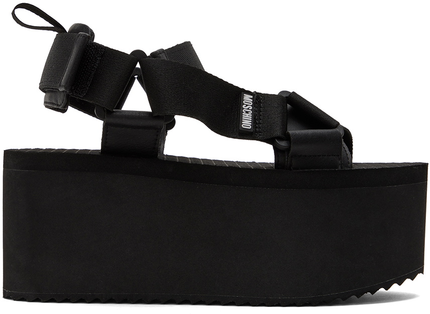 Moschino Unisex Sandals In Beige 1
