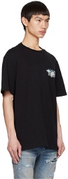 AMIRI Black Floral T-Shirt