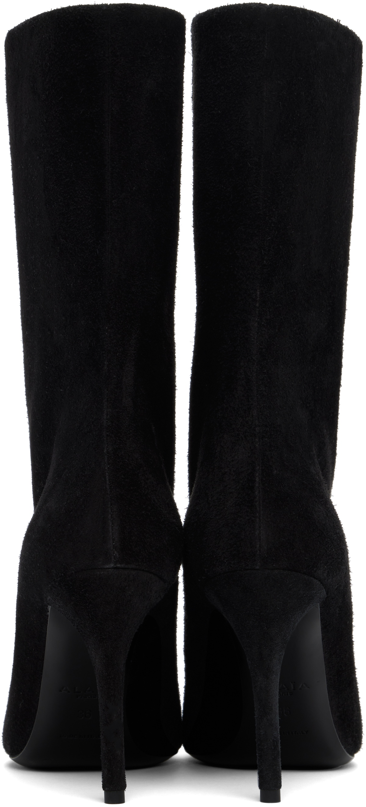 ALAÏA Black Low 90 Boots