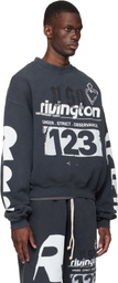 Rivington Roi Rebis Black Membership USO Crewneck Sweatshirt