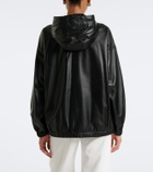 Arma Guisy hooded leather jacket