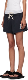 ABRA SSENSE Exclusive Navy Building Shorts